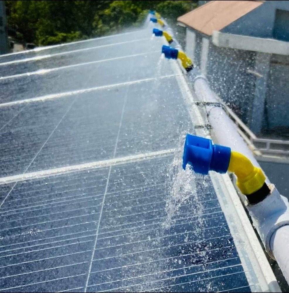 Solar Plant Cleaning System